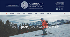 Desktop Screenshot of portsmouthpt.com